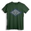 Distressed Diamond and Stars Arkansas State Flag T-Shirt - Patriotic Lightweight Tee for Men and Women