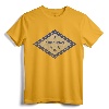 Distressed Diamond and Stars Arkansas State Flag T-Shirt - Patriotic Lightweight Tee for Men and Women