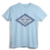 Distressed Diamond and Stars Arkansas State Flag T-Shirt - Patriotic Lightweight Tee for Men and Women