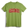 ARKANSAS USA STATE AR Varsity Style Vintage Sports T-Shirt - Retro Family Travel Apparel for Men, Women, and Kids