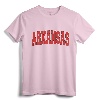 ARKANSAS USA STATE AR Varsity Style Vintage Sports T-Shirt - Retro Family Travel Apparel for Men, Women, and Kids