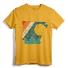 Arkansas Vintage State Map Mountains Hiking Pride Gift T-Shirt - Outdoor Apparel for Hikers, Campers, and Rock Climbers