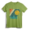 Arkansas Vintage State Map Mountains Hiking Pride Gift T-Shirt - Outdoor Apparel for Hikers, Campers, and Rock Climbers