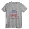 Raised Right Republican Elephant Vintage Logo Tank Top - Trump Supporter Apparel for Proud Americans in Texas, Arkansas, Utah, Tennessee