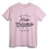 Classic Retro Vintage New Orleans Louisiana Casual Big Easy T-Shirt - Distressed Design for Fans of The Big Easy and Louisiana Culture