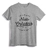 Classic Retro Vintage New Orleans Louisiana Casual Big Easy T-Shirt - Distressed Design for Fans of The Big Easy and Louisiana Culture