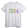 Mardi Gras 504 T Shirt Nola New Orleans Louisiana LA 2019 - Vintage Fleur de Lis Mardi Gras Tee for Festivals and Souvenirs