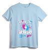 Women's Pink Or Blue Grandma Loves You Gender Reveal Baby Shower V-Neck T-Shirt - Supportive Grandma-to-Be Apparel for Gender Reveal Party and Pregnancy Announcements