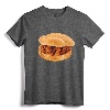 Funny Sloppy Joe Beef Sandwich Lover Halloween Costume Food T-Shirt - Comfort Food Apparel for Foodies, Retro Menu Tee for Halloween