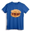 Funny Sloppy Joe Beef Sandwich Lover Halloween Costume Food T-Shirt - Comfort Food Apparel for Foodies, Retro Menu Tee for Halloween