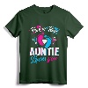 Pink Or Blue Auntie Loves You Gender Reveal Baby Party Day T-Shirt - Cute Auntie Niece Nephew Love Shirt for Baby Shower or Gender Reveal Celebration
