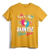 Pink Or Blue Auntie Loves You Gender Reveal Baby Party Day T-Shirt - Cute Auntie Niece Nephew Love Shirt for Baby Shower or Gender Reveal Celebration