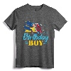 Birthday Boy Airplanes Party Gift Decorations Supplies Kids T-Shirt - Airplane Themed Birthday Party Apparel for Boys and Aviation Enthusiasts