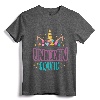 Unicorn Squad Girls Birthday Party Matching Gift T-Shirt - Trendy Unicorn Themed Apparel for Family Matching Outfits