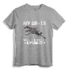 My AR-15 Self-Identifies As A Musket T-Shirt - Vintage Gun Lover Tee for Patriotic Americans