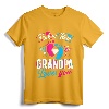 Pink Or Blue Grandpa Loves You T Shirt Gender Reveal Baby T-Shirt - Cute Family Gender Reveal Party Attire for New Grandparents