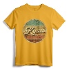 Vintage Circle Retro Faded Kyusses 1987 Rock 80s Tee - Distressed Retro Music T-Shirt for Men and Women