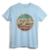 Vintage Circle Retro Faded Kyusses 1987 Rock 80s Tee - Distressed Retro Music T-Shirt for Men and Women