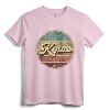 Vintage Circle Retro Faded Kyusses 1987 Rock 80s Tee - Distressed Retro Music T-Shirt for Men and Women