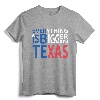 Everything is Bigger in Texas T-Shirt - Lightweight State Pride Apparel for Texans from Various Cities
