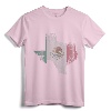 Texas Mexican American Texan Mexico Heritage T-Shirt - Cinco de Mayo Flag Family Tee for Men, Women, Kids, and Youth