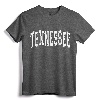 Tennessee TN Vintage Style White Text T-Shirt - Classic Fit Lightweight Tee for Tennesseean Roots and Pride