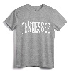 Tennessee TN Vintage Style White Text T-Shirt - Classic Fit Lightweight Tee for Tennesseean Roots and Pride