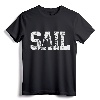 Sail Sailing Gift T-Shirt - Lightweight Nautical Theme Tee for Boating Enthusiasts and Sailors