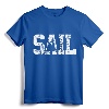 Sail Sailing Gift T-Shirt - Lightweight Nautical Theme Tee for Boating Enthusiasts and Sailors