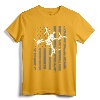 USA Flag FPV Drone Freestyle Race Quadcopter Pilot - ON BACK T-Shirt - Funny Licensed UAV Pilot Tee for FPV Racing Enthusiasts