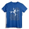 USA Flag FPV Drone Freestyle Race Quadcopter Pilot - ON BACK T-Shirt - Funny Licensed UAV Pilot Tee for FPV Racing Enthusiasts