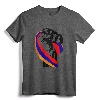 Armenian Pride Flag Fist Resist T-Shirt - Lightweight Armenian Genocide Awareness Tee for Men Women Kids