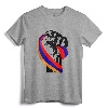 Armenian Pride Flag Fist Resist T-Shirt - Lightweight Armenian Genocide Awareness Tee for Men Women Kids