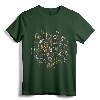 Armenian Birds Alphabet Shirt - Educational Lightweight Tee for Language Learning and Wildlife Enthusiasts