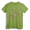 Armenian Birds Alphabet Shirt - Educational Lightweight Tee for Language Learning and Wildlife Enthusiasts