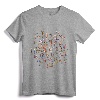 Armenian Birds Alphabet Shirt - Educational Lightweight Tee for Language Learning and Wildlife Enthusiasts