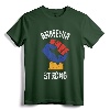 Armenia Strong Shirt Artsakh Republic Defend Armenian Fist T-Shirt - Vintage Nagorno-Karabakh Flag Tee for Justice and Solidarity