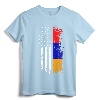 Armenian American Flag T-Shirt - Pride Armenia USA Tees - Heritage Apparel for Men and Women