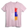 Armenian American Flag T-Shirt - Pride Armenia USA Tees - Heritage Apparel for Men and Women