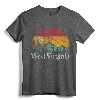 West Virginia 70s 80s Retro Vintage Mountain Ski Hiking Camp T-Shirt - Matching Family Distressed Graphic Tee for Men Women Kids