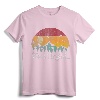 West Virginia 70s 80s Retro Vintage Mountain Ski Hiking Camp T-Shirt - Matching Family Distressed Graphic Tee for Men Women Kids
