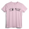 Vintage New York Distressed Black Text NY Apparel T-Shirt - Stylish Fashion for Men, Women, Girls, Boys, Youth, and Kids