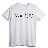 Vintage New York Distressed Black Text NY Apparel T-Shirt - Stylish Fashion for Men, Women, Girls, Boys, Youth, and Kids