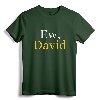 Ew David Creek Humor Funny Novelty T-Shirt - Schitt's Creek Fan Merchandise with Iconic Quote - Lightweight Fit for Men and Women