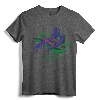 Clan Armstrong T-Shirt - Unique Clan Tangle Design for Scots Ancestry - Lightweight Scottish Heritage Tee