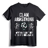 Armstrong Clan Scottish Name Coat Of Arms Tartan Family T-Shirt - Gaelic Design for Scottish Heritage and Clan Armstrong Pride