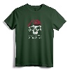 Vintage Army 82nd Airborne All The Way Skull Maroon Beret T-Shirt - Military Tribute Tee for Soldiers and Veterans