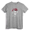 Vintage Army 82nd Airborne All The Way Skull Maroon Beret T-Shirt - Military Tribute Tee for Soldiers and Veterans