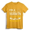 Grumpy Old Tanker T-shirt - Sarcastic US Tanker Tee for Veterans, US Army, Father's Day, Independence Day
