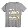 Grumpy Old Tanker T-shirt - Sarcastic US Tanker Tee for Veterans, US Army, Father's Day, Independence Day
